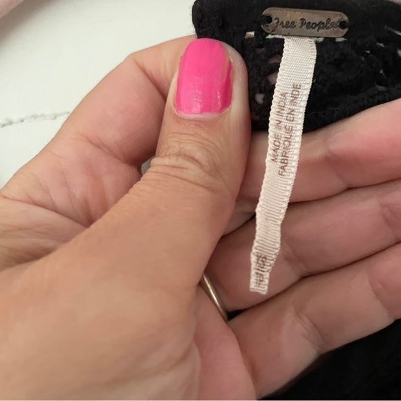 Free People Perfectly Victorian Black Embroidered Dress - Picture 12 of 16